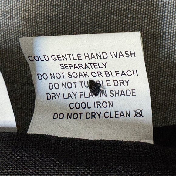 Dissh Banks Black 100% Linen Fully Lined Covered Button Minimalist Vest Size 8 - Picture 15 of 15